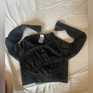 Gymshark Longsleeve Top
Black Large